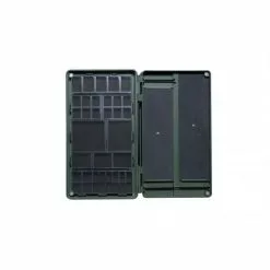 Caja De Aparejos RidgeMonkey Armory Pro -Bobinas a granel Ventas 2023 Empty20Front20Open20Book20View20Lid 550x550w