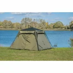 Solar Tackle Solar SP Quick-Up Shelter Green MKII Con Suelo Resistente -Bobinas a granel Ventas 2023 IMG 7668 550x550w