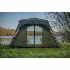 Solar Tackle Solar SP Quick-Up Shelter Green MKII Con Suelo Resistente -Bobinas a granel Ventas 2023 IMG 8352 550x550w