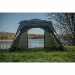 Solar Tackle Solar SP Quick-Up Shelter Green MKII Con Suelo Resistente -Bobinas a granel Ventas 2023 IMG 8357 550x550w