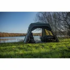Solar Tackle Solar SP Quick-Up Shelter Green MKII Con Suelo Resistente -Bobinas a granel Ventas 2023 IMG 8374 550x550w