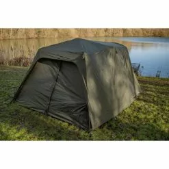 Solar Tackle Solar SP Quick-Up Shelter Green MKII Con Suelo Resistente -Bobinas a granel Ventas 2023 IMG 8402 550x550w