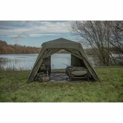 Solar Tackle Solar SP Quick-Up Shelter Green MKII Con Suelo Resistente -Bobinas a granel Ventas 2023 IMG 8443 550x550w