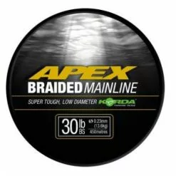 Línea Principal Trenzada Korda Apex 30 Lb 450 M