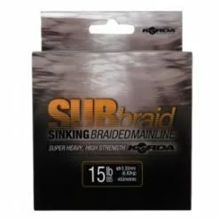 Korda Subtrenza 15lb 1200m -Bobinas a granel Ventas 2023 Korda20Sub20Braid2015lb1 550x550h