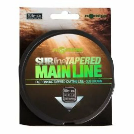 Korda Subline Tapered Mainline Marrón 10lb 8 Korda Subline Tapered Mainline Marrón 10lb - Imagen 6