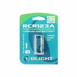 Batería Olight RCR123A 3.7V 650 MAh Recargable