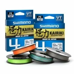 Shimano Line Kairiki 4 3000m 0.06mm 4.4kg Gris Acero