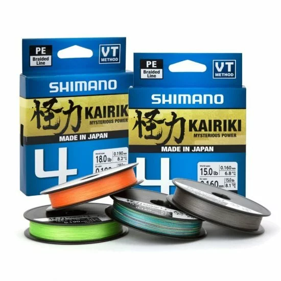 Shimano Line Kairiki 4 3000m 0.19mm 11.6kg Naranja 3 Shimano Line Kairiki 4 3000m 0.19mm 11.6kg Naranja
