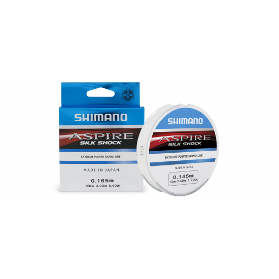 Amortiguador Shimano Aspire Silk 150m 0.145mm 4 Amortiguador Shimano Aspire Silk 150m 0.145mm - Imagen 2