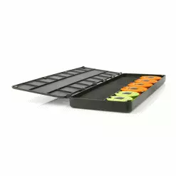 Fox F Box - Tapas Magnéticas Para Cajas De Aparejos (grandes) -Bobinas a granel Ventas 2023 f box double rig box system large plus large lid filled 2 550x550w